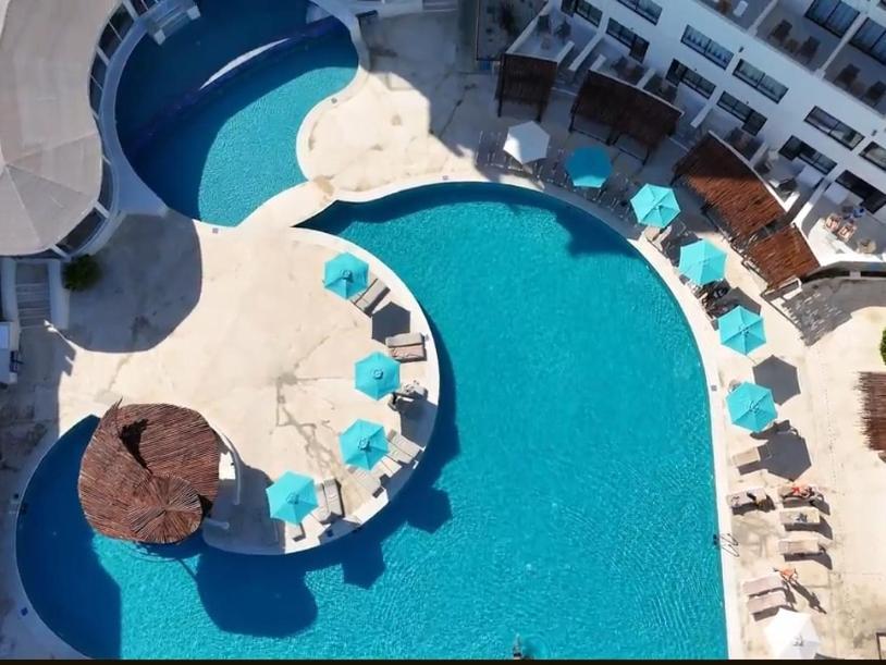 Beachfront Studio With Ocean View كانكون المظهر الخارجي الصورة