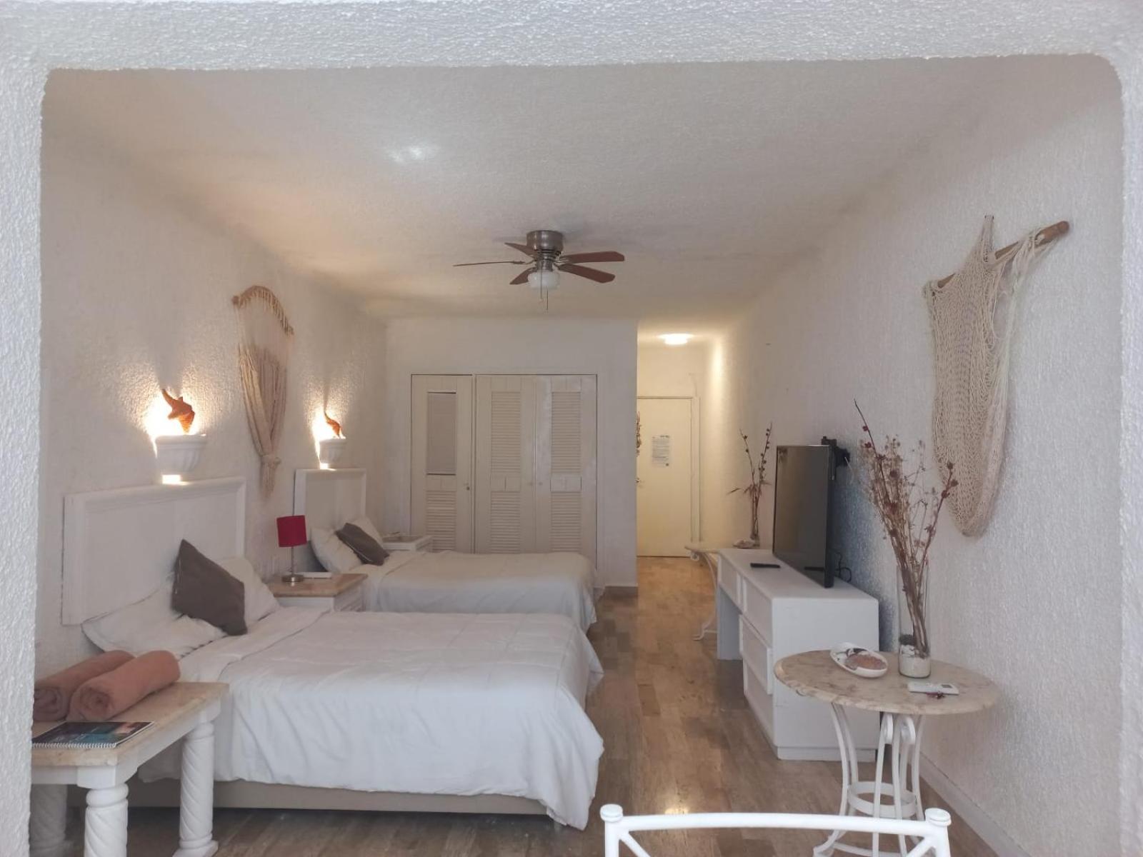 Beachfront Studio With Ocean View كانكون المظهر الخارجي الصورة