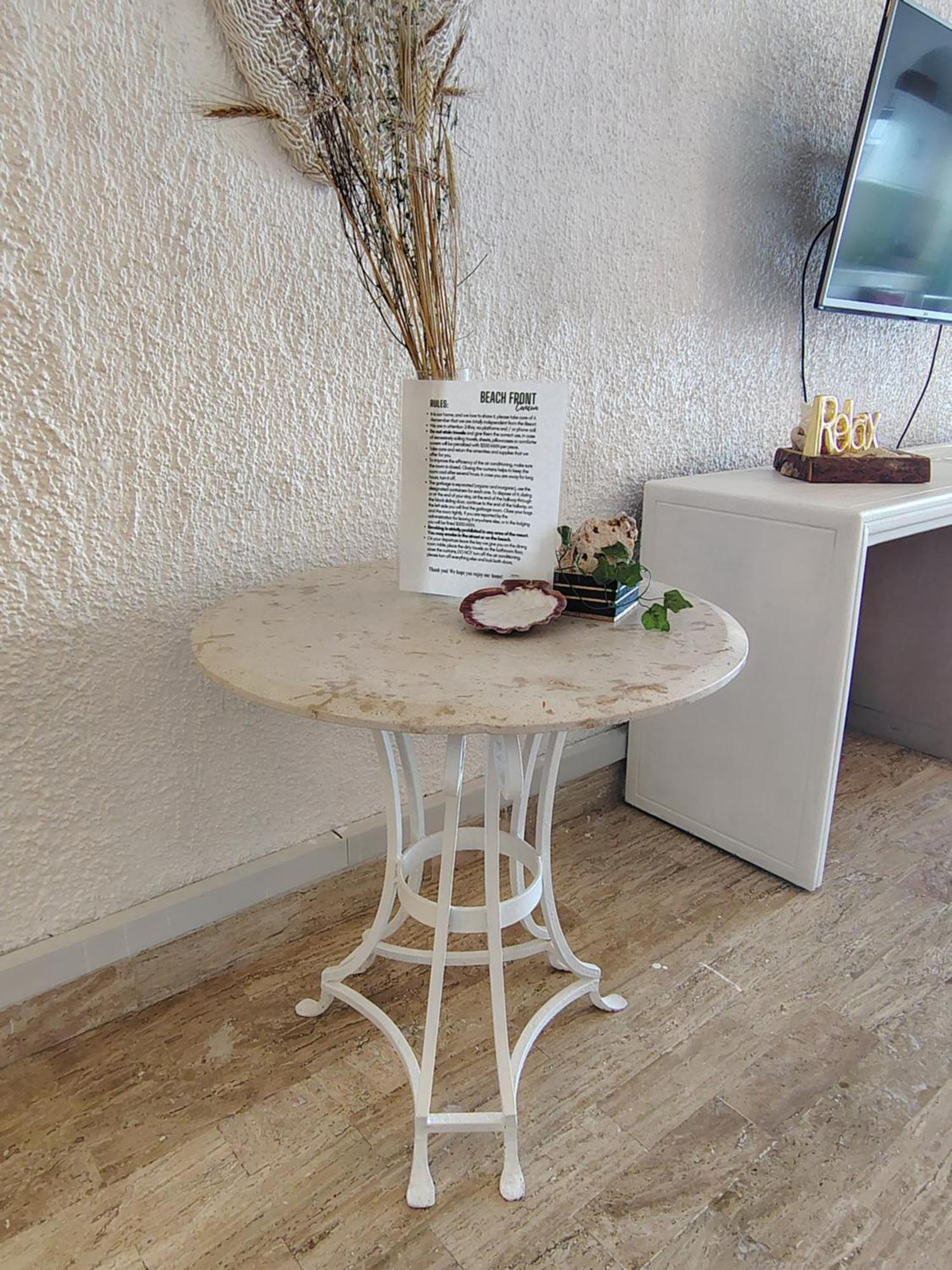 Beachfront Studio With Ocean View كانكون المظهر الخارجي الصورة